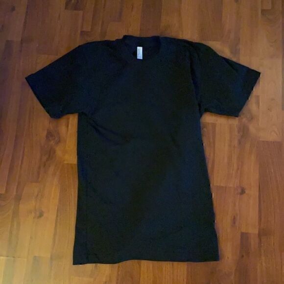 New! American Apparel Black T-shirt Small - Picture 3 of 3